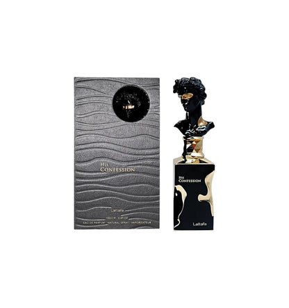 Eau de Parfum His Confession Lattafa 100 ML - PDS SHOP