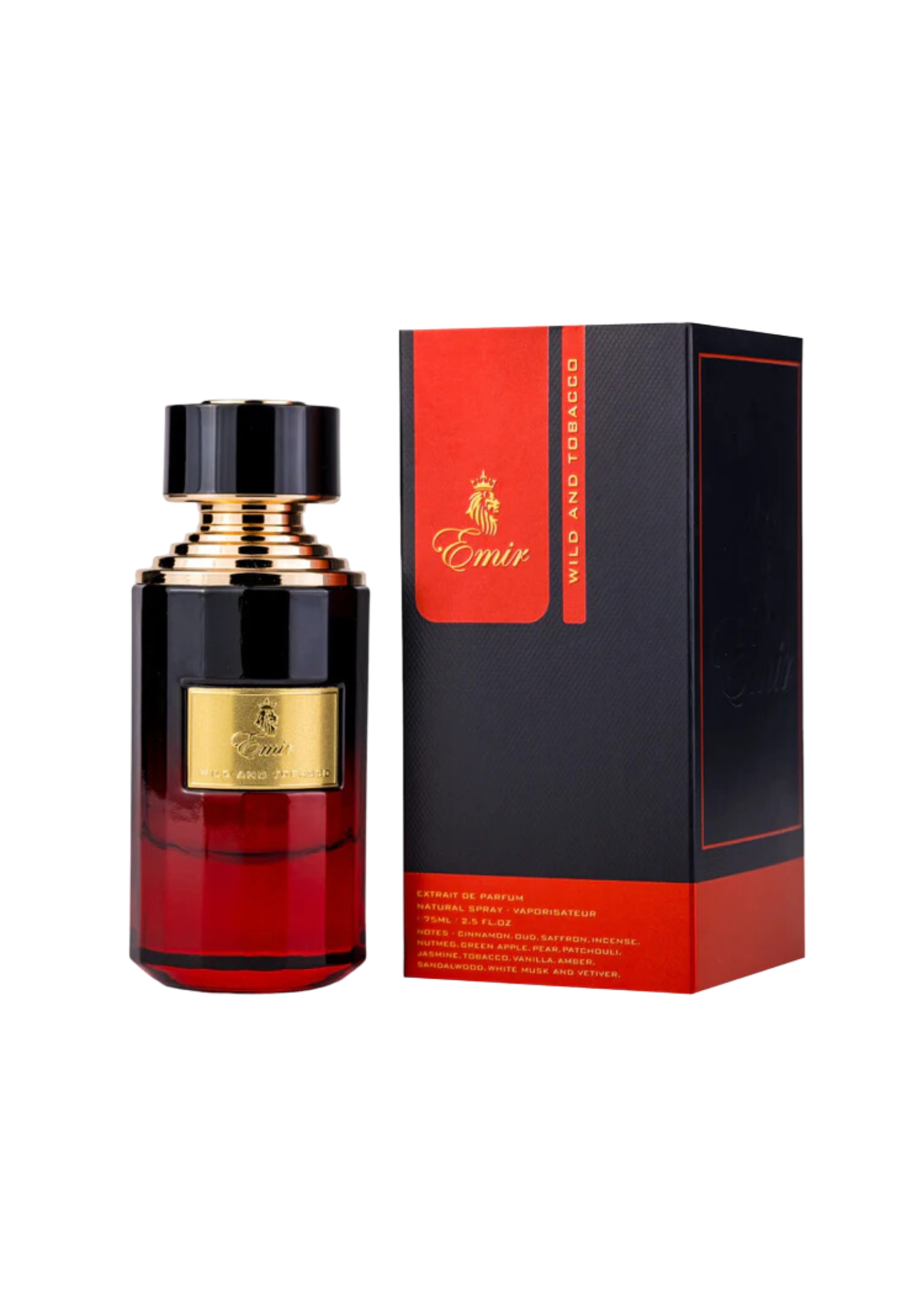 Eau de Parfum Wild and Tobacco - Emir 75 ML